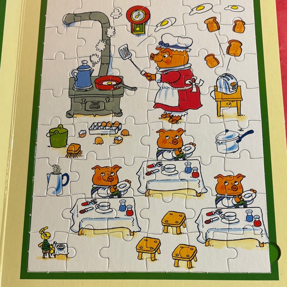 Richard Scarry’s Counting to Ten Jigsaw Puzzle Book 6 48-Piece Puzzles - Picture 10 of 14